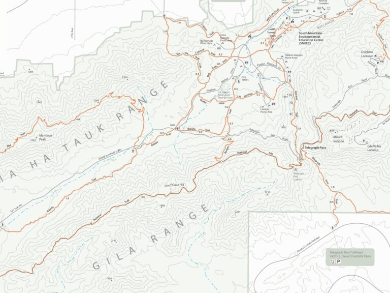 Maps Trails North Mountain Visitor Center